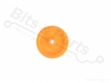Pulley / Katrol kunststof 17mm x 3,8mm x 1,9mm